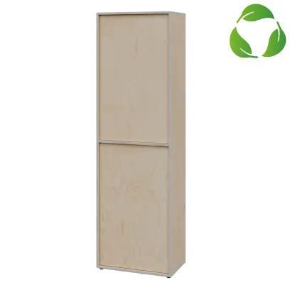 EFE V640 L kancelářská skříň, 1-dveřová, 2000x600x400, levá, překližka bříza